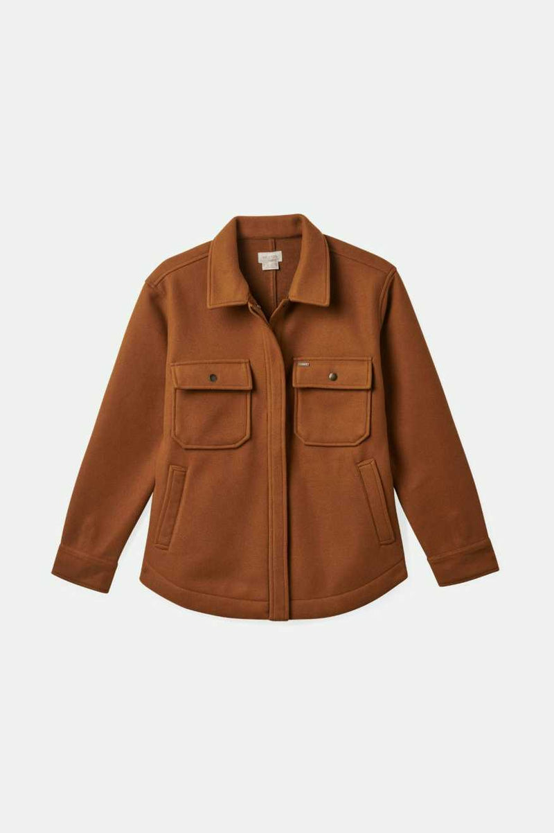 Durham Shirt Jacket - Washed Copper