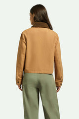 Mechanics Women's Garage Zip Jacket - Tobacco Brown