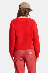 Town Cardigan - Mars Red